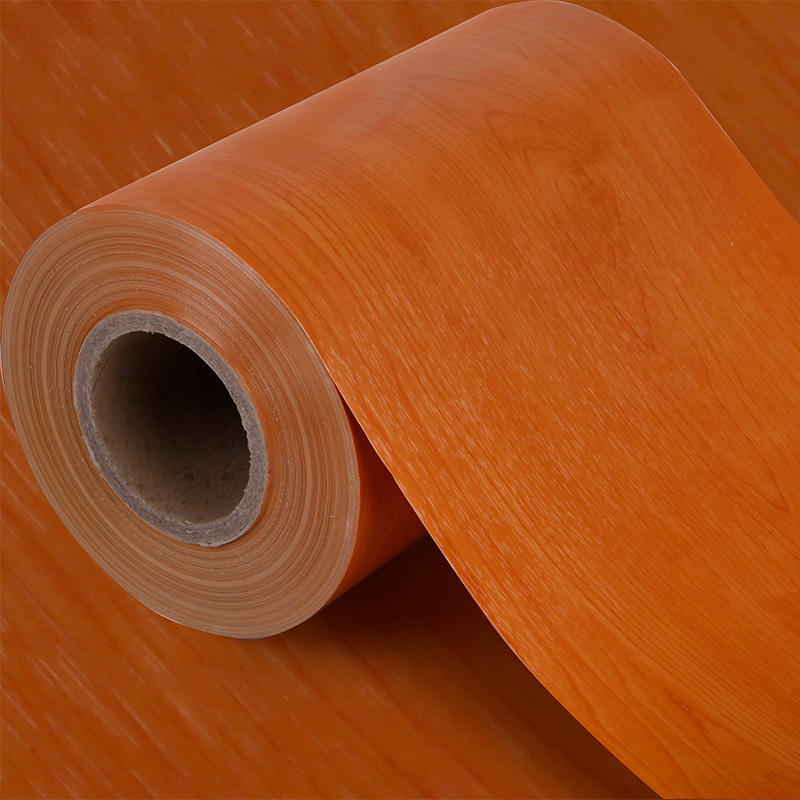 Orange Thickened Non-Self-Adhesive Mulch PVC Floor Film