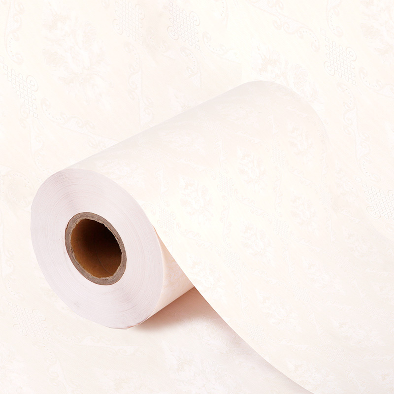White Thickened Non-Self-Adhesive Mulch Pvc Decor Film