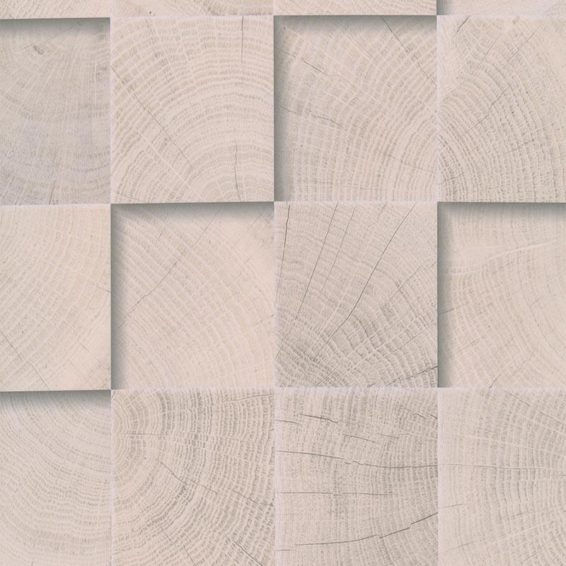 Gray And White Wood Grain Non-Stick Opaque Furniture Film